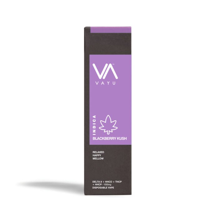 Delta 8 + HHCO + THCP + HHCP - 1000mg Disposable Vape – Indica - Blackberry Kush