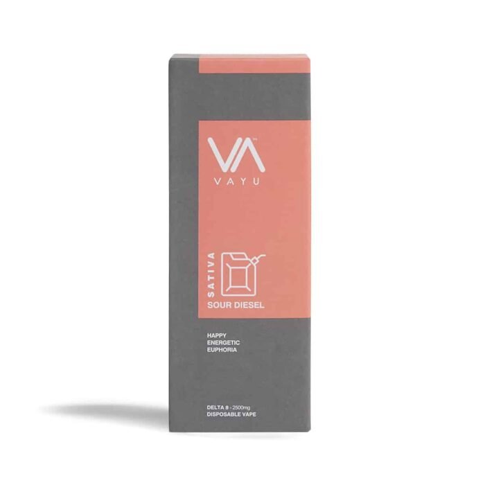 Delta 8 - 2500mg Disposable Vape - Sativa - Sour Diesel