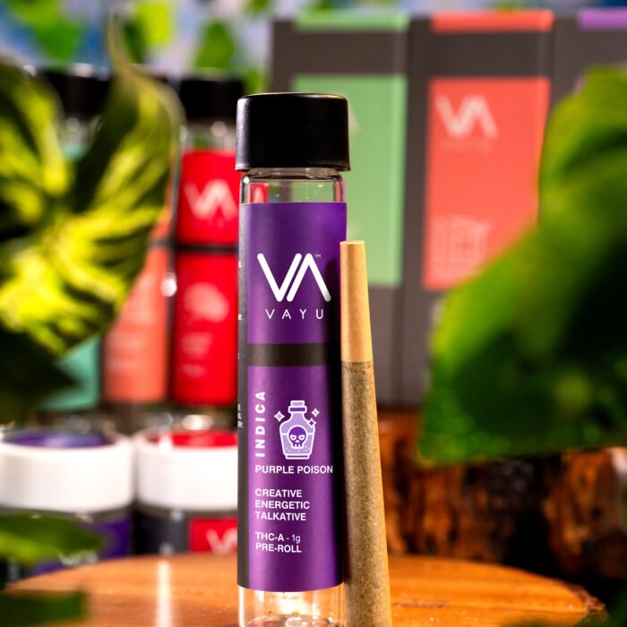 Purple Poison - Indica - THCA Pre-Rolls - 1g