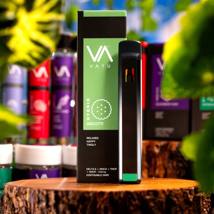 Delta 8 + HHCO + THCP + HHCP - 1000mg Disposable Vape - Hybrid - Biscotti