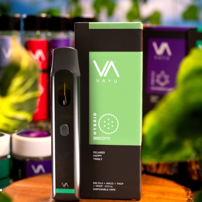 Delta 8 + HHCO + THCP + HHCP - 2500mg Disposable Vape - Hybrid - Biscotti