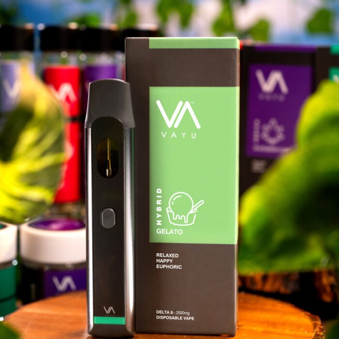 Delta 8 - 2500mg Disposable Vape – Hybrid – Gelato