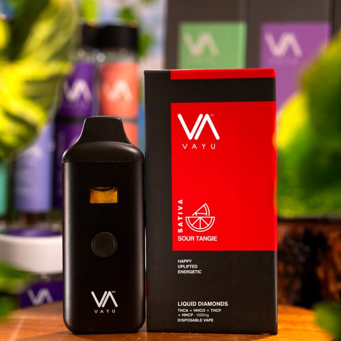 Liquid Diamonds - THCA + HHCO + THCP + HHCP - 1000mg Disposable Vape - Sativa - Sour Tangie